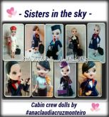 Little Angels Dolls - Cabin Crew Dolls